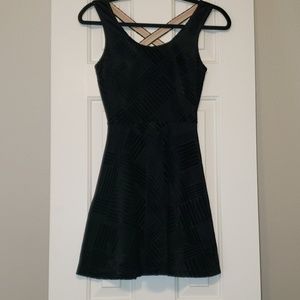 Velvet cocktail dress